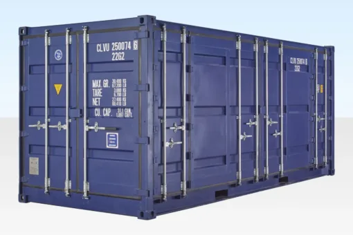 20ft Open Side Container