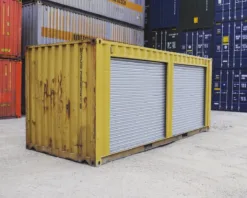 Used 20ft Shipping Container with Roll-Up Doors